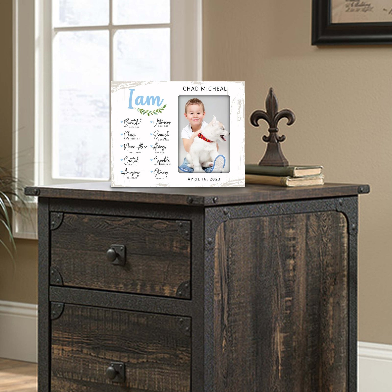 Personalized Fearfully & Wonderfully Made Picture Frame - LifeSong Milestones