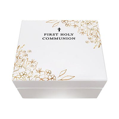 Lifesong Milestones Personalized First Holy Communion Keepsake Jewelry Box Gift for Girls