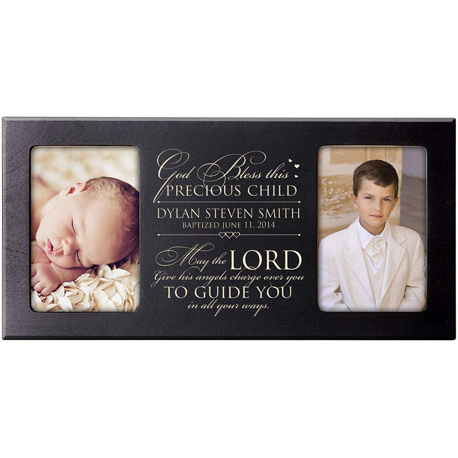Personalized First Communion Photo Frame Gift "Precious Child" - LifeSong Milestones