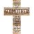 Personalized Godmother Decorative Wall Cross Gifts - Distressed Colors - LifeSong Milestones