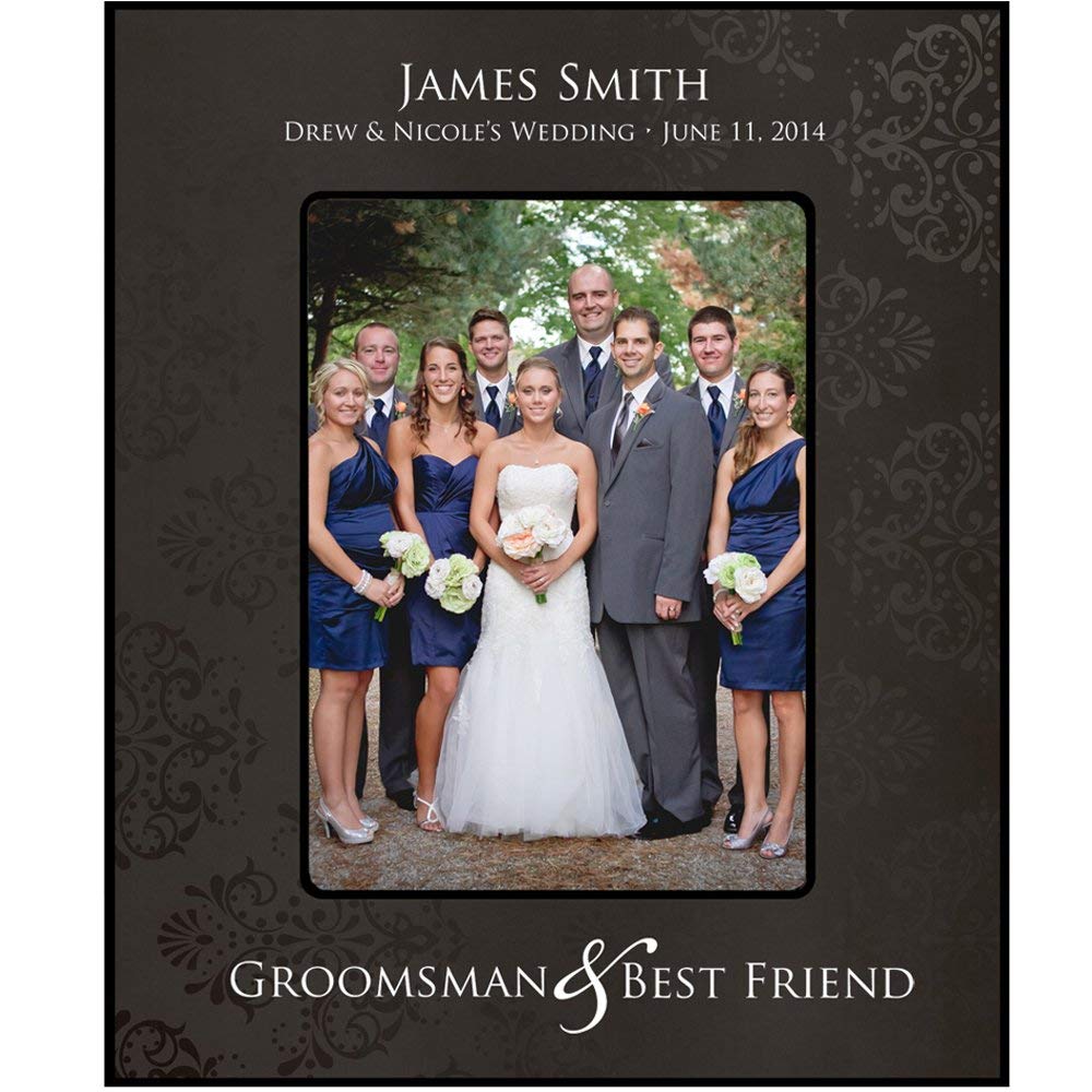 Personalized Groomsmen picture frame Wedding Party Gifts - LifeSong Milestones