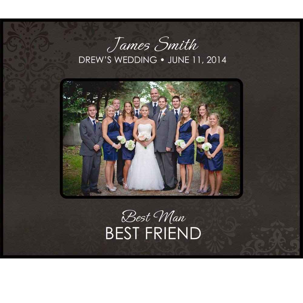 Personalized Groomsmen picture frame Wedding Party Gifts - LifeSong Milestones