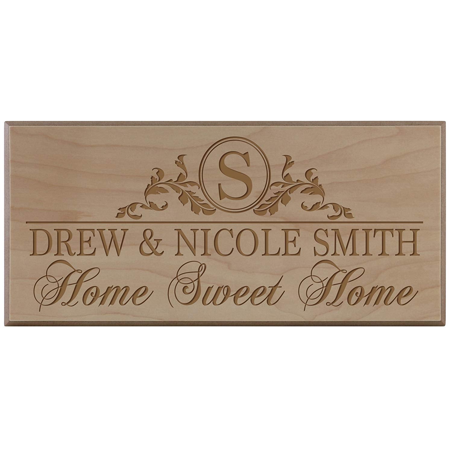 Personalized Home Wall Sign - Home Sweet Home - LifeSong Milestones
