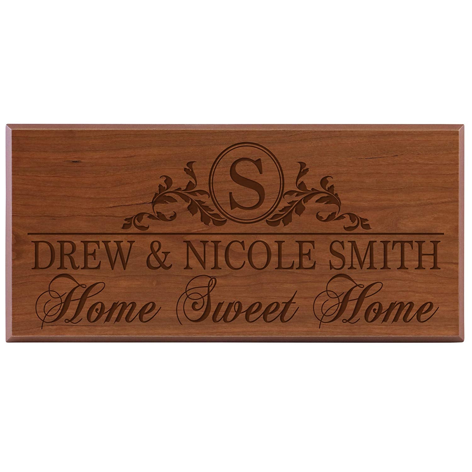 Personalized Home Wall Sign - Home Sweet Home - LifeSong Milestones