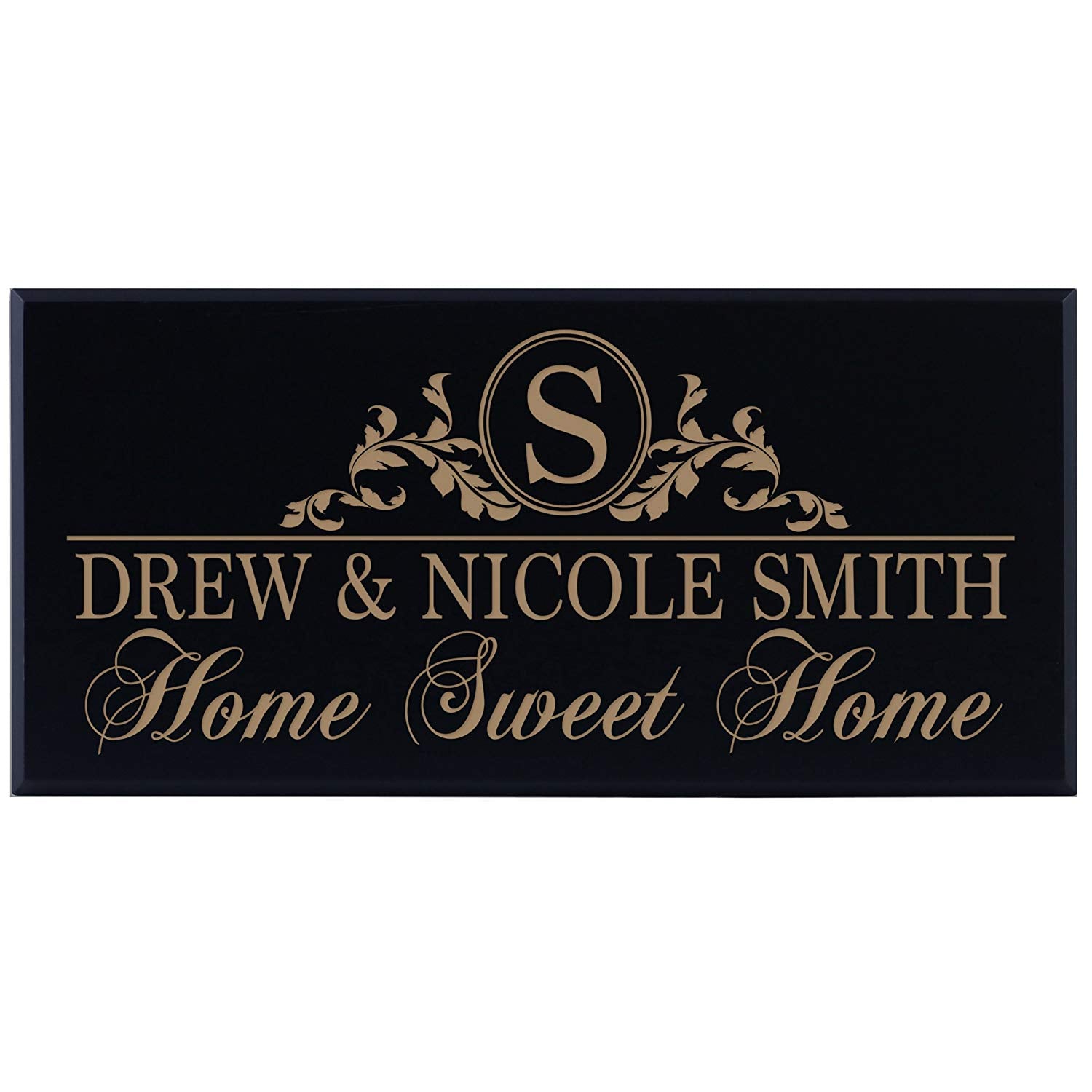 Personalized Home Wall Sign - Home Sweet Home - LifeSong Milestones