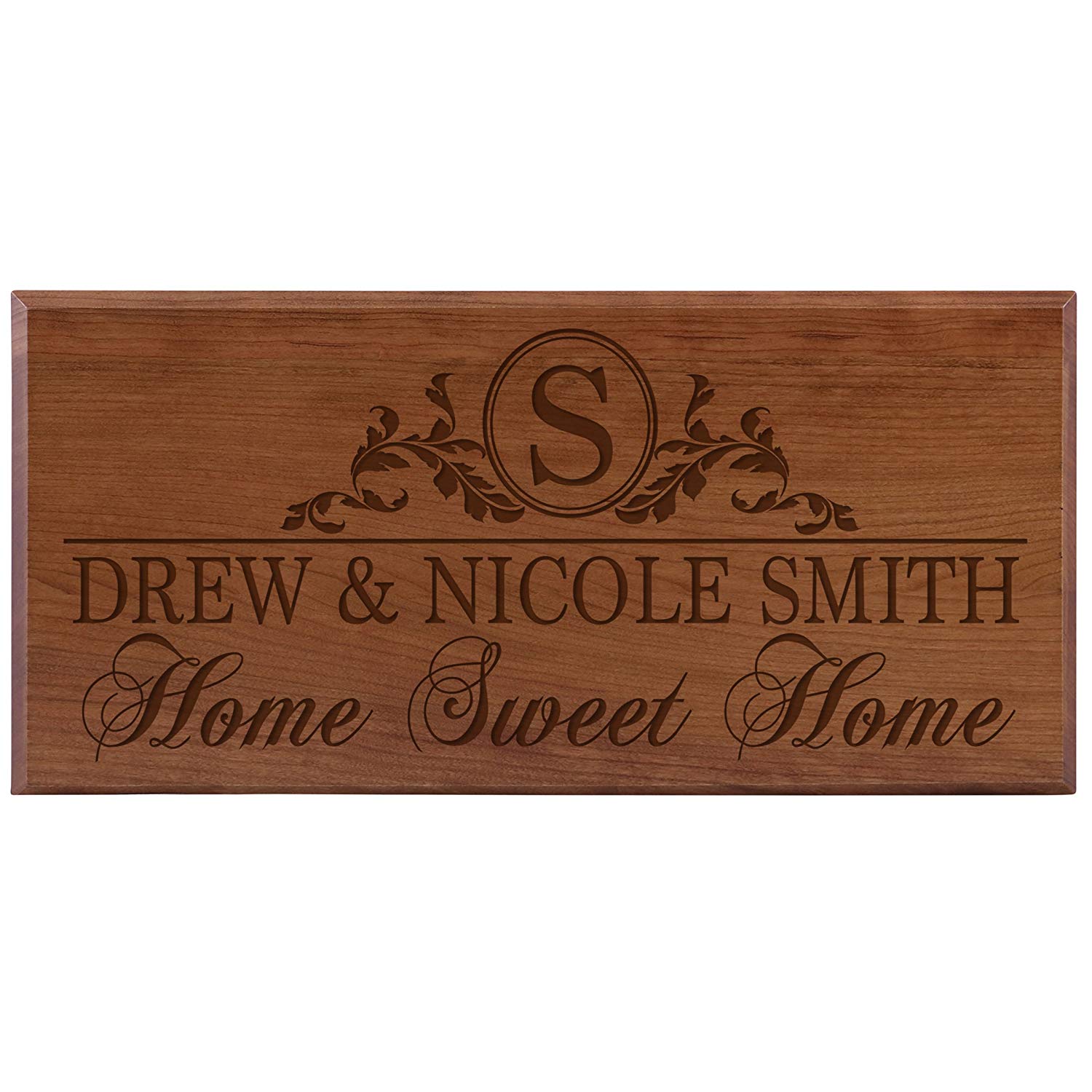 Personalized Home Wall Sign - Home Sweet Home - LifeSong Milestones