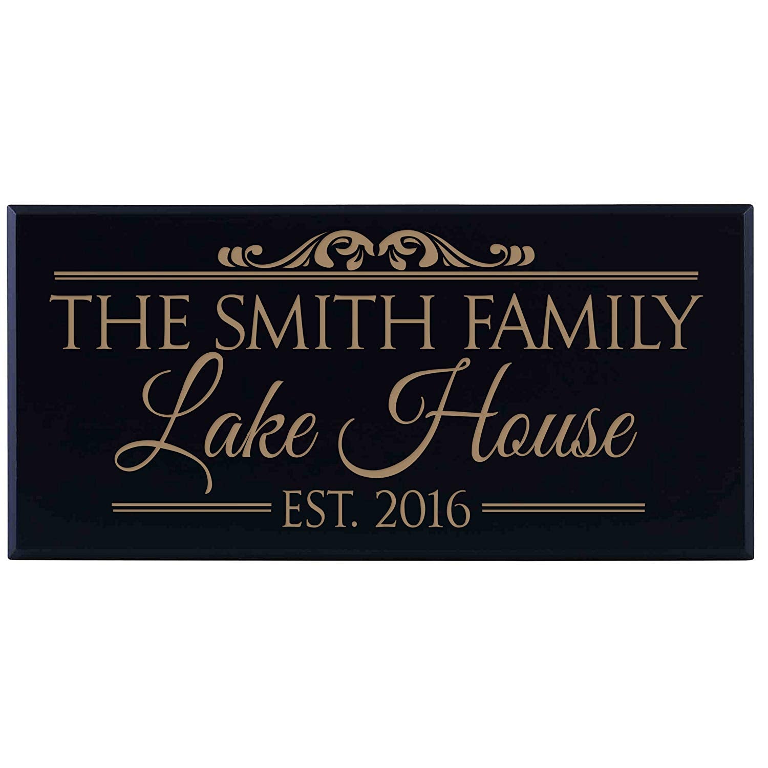 Personalized Home Wall Sign - Welcome To Our Lake House - LifeSong Milestones