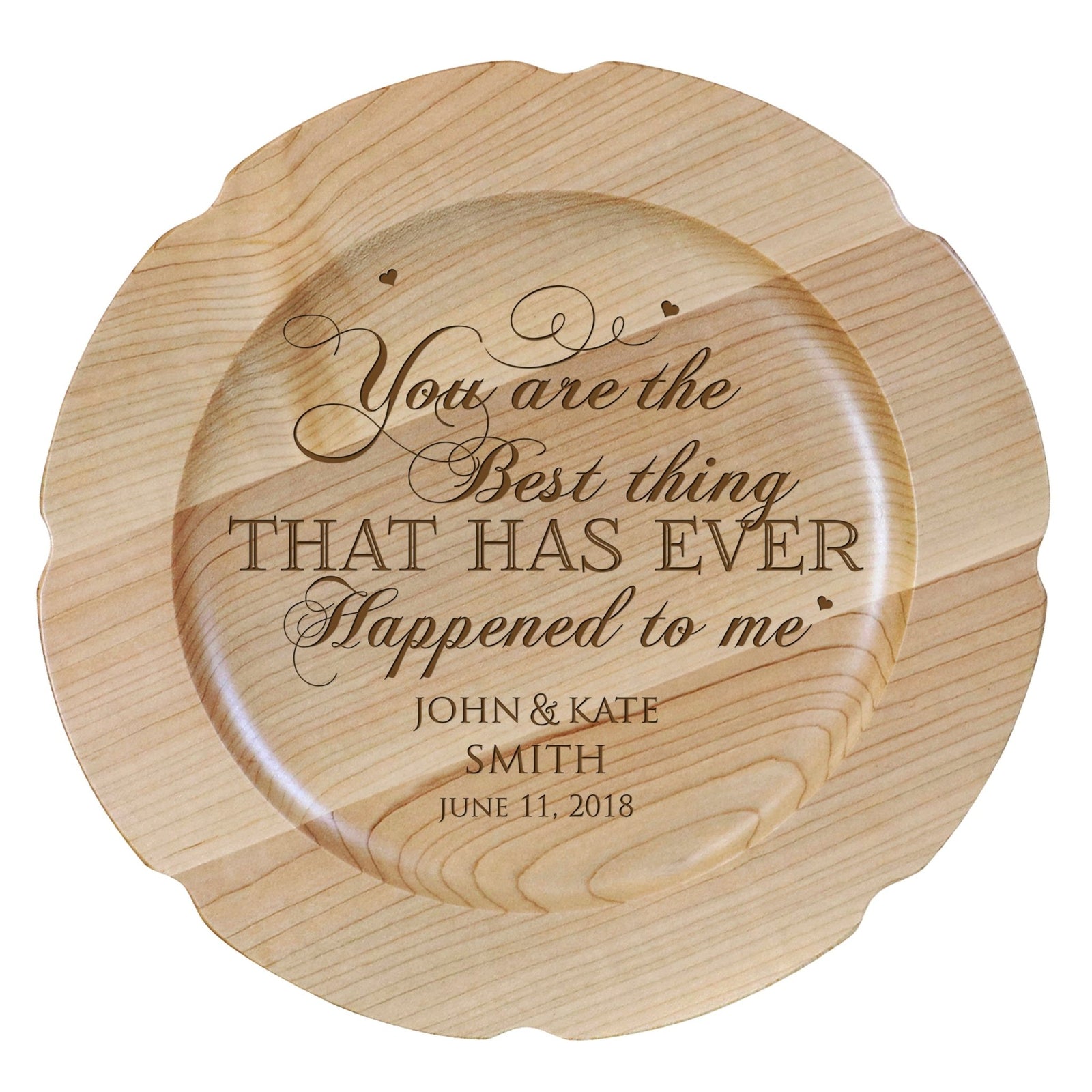 Personalized Inspirational Plates With Quotes - You Are - LifeSong Milestones