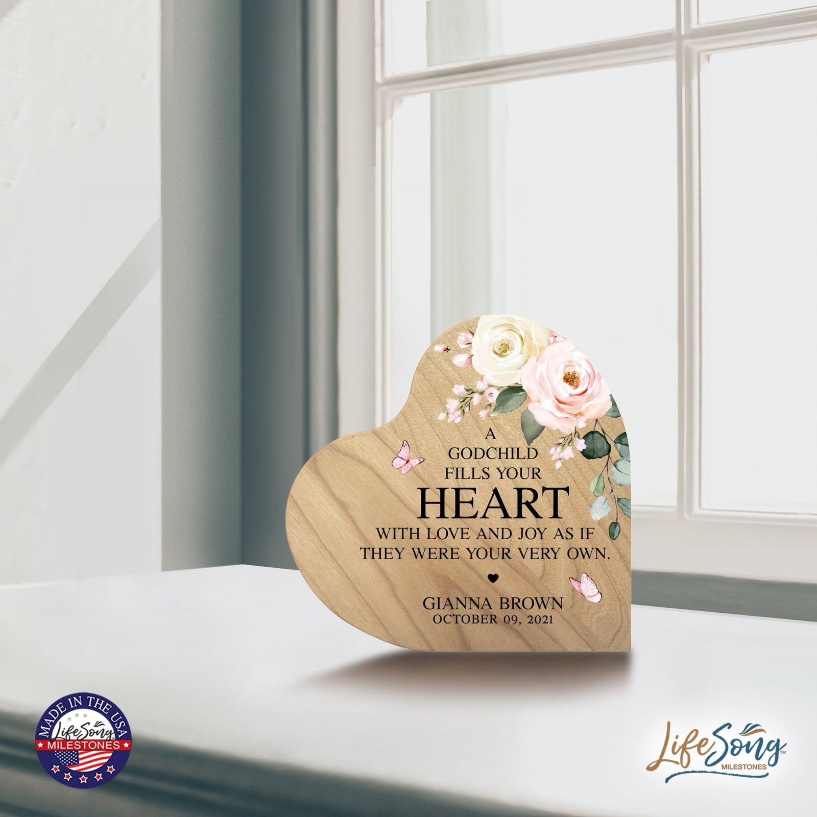 Personalized Gifts for godparents from godchild