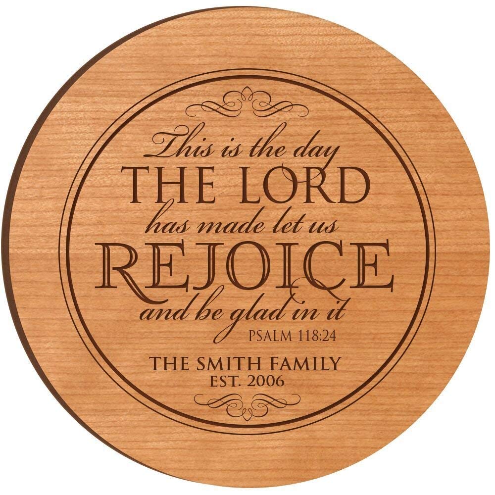 Personalized Lazy Susan Turntable server for Home - LifeSong Milestones