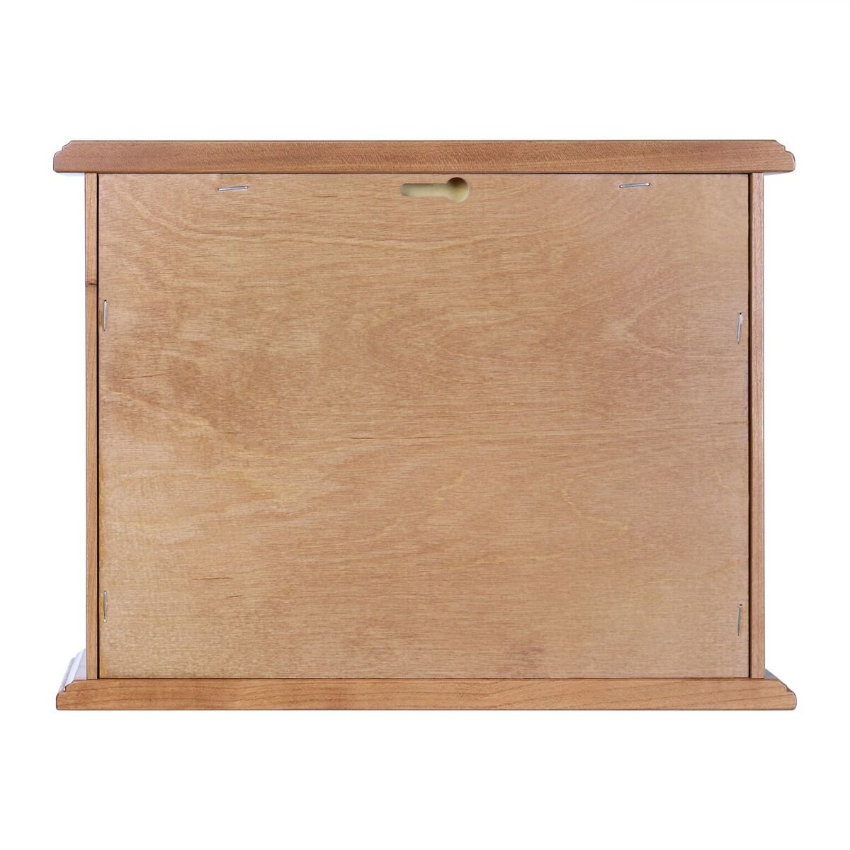 Personalized Memorial Cremation Wooden Urn Box with 4x6 Photo holds 200 cu in It Broke Our Hearts - LifeSong Milestones