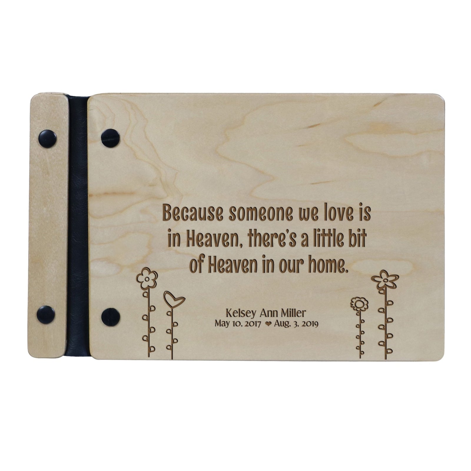 Personalized Memorial Guest Book - Someone We Love - LifeSong Milestones