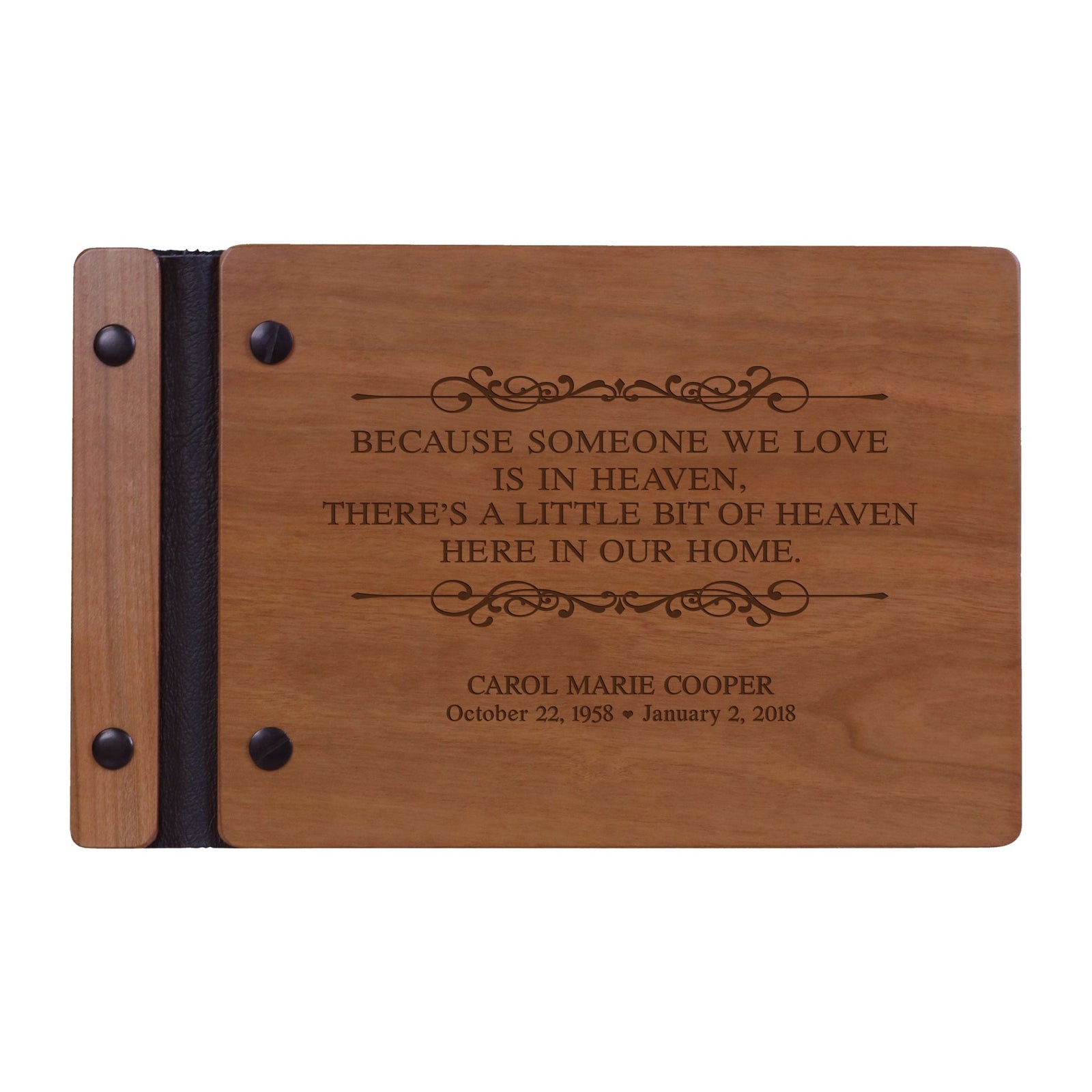Personalized Memorial Guest Book - Someone We Love - LifeSong Milestones