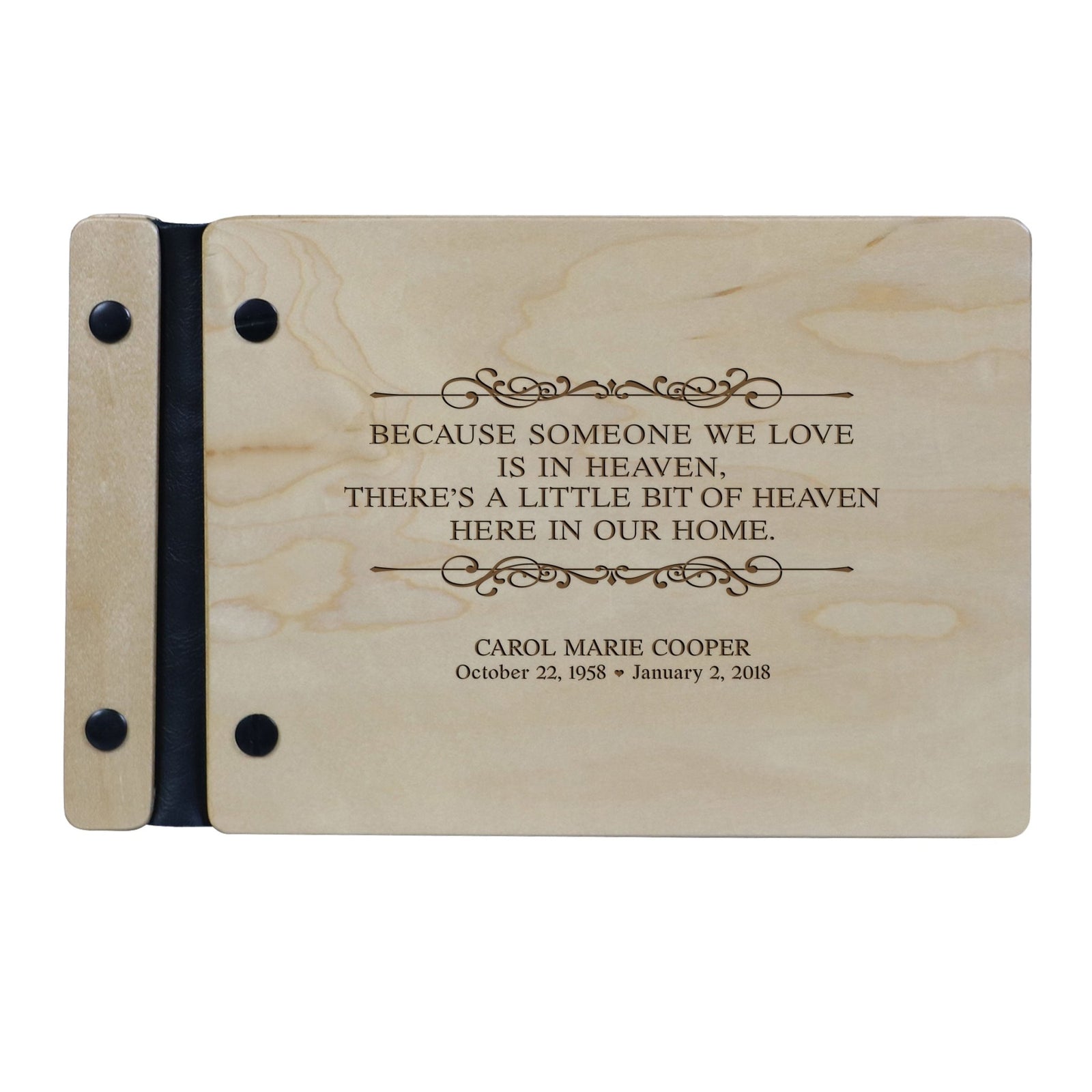 Personalized Memorial Guest Book - Someone We Love - LifeSong Milestones