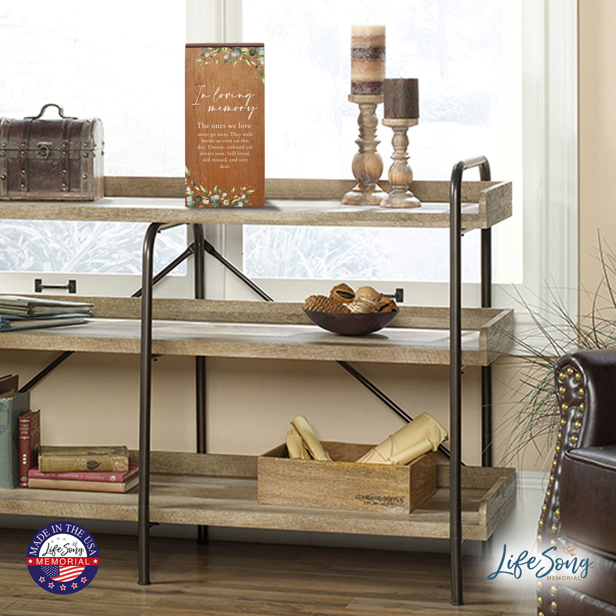 Beautifully Crafted Wood Urn for Human Ashes 