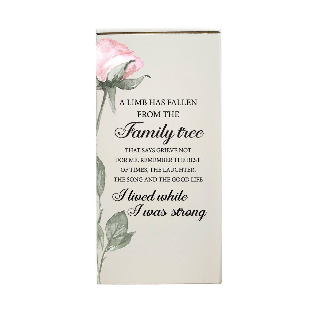 Floral Keepsake Box Urn for Human Ashes