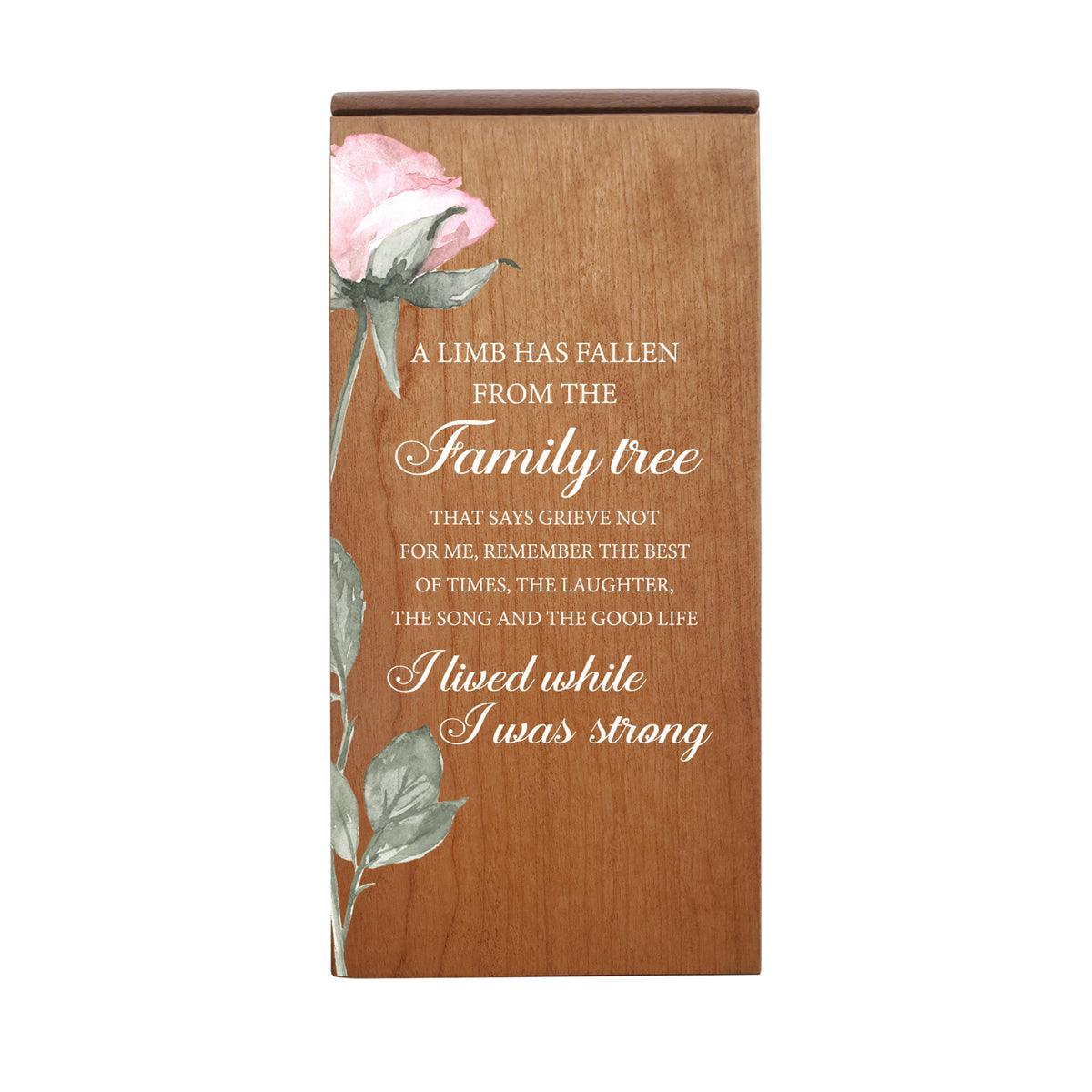 Memorial Cremation Urn Box Gift for loss of loved ones