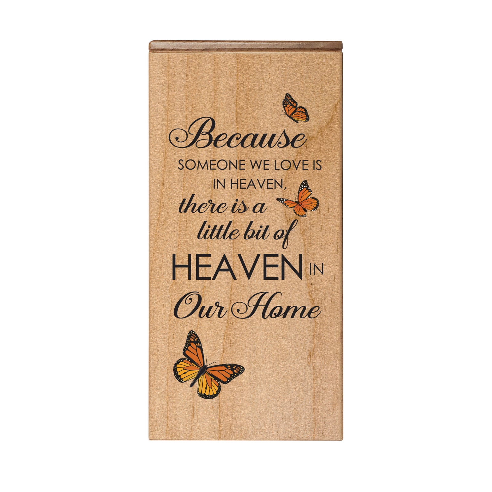 Floral Keepsake Box Urn for Human Ashes