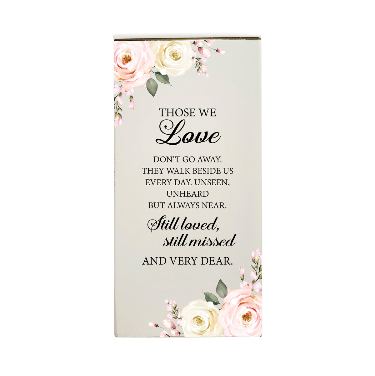 Floral Keepsake Box Urn for Human Ashes