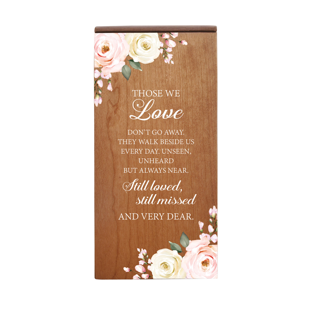 Memorial Cremation Urn Box Gift for loss of loved ones
