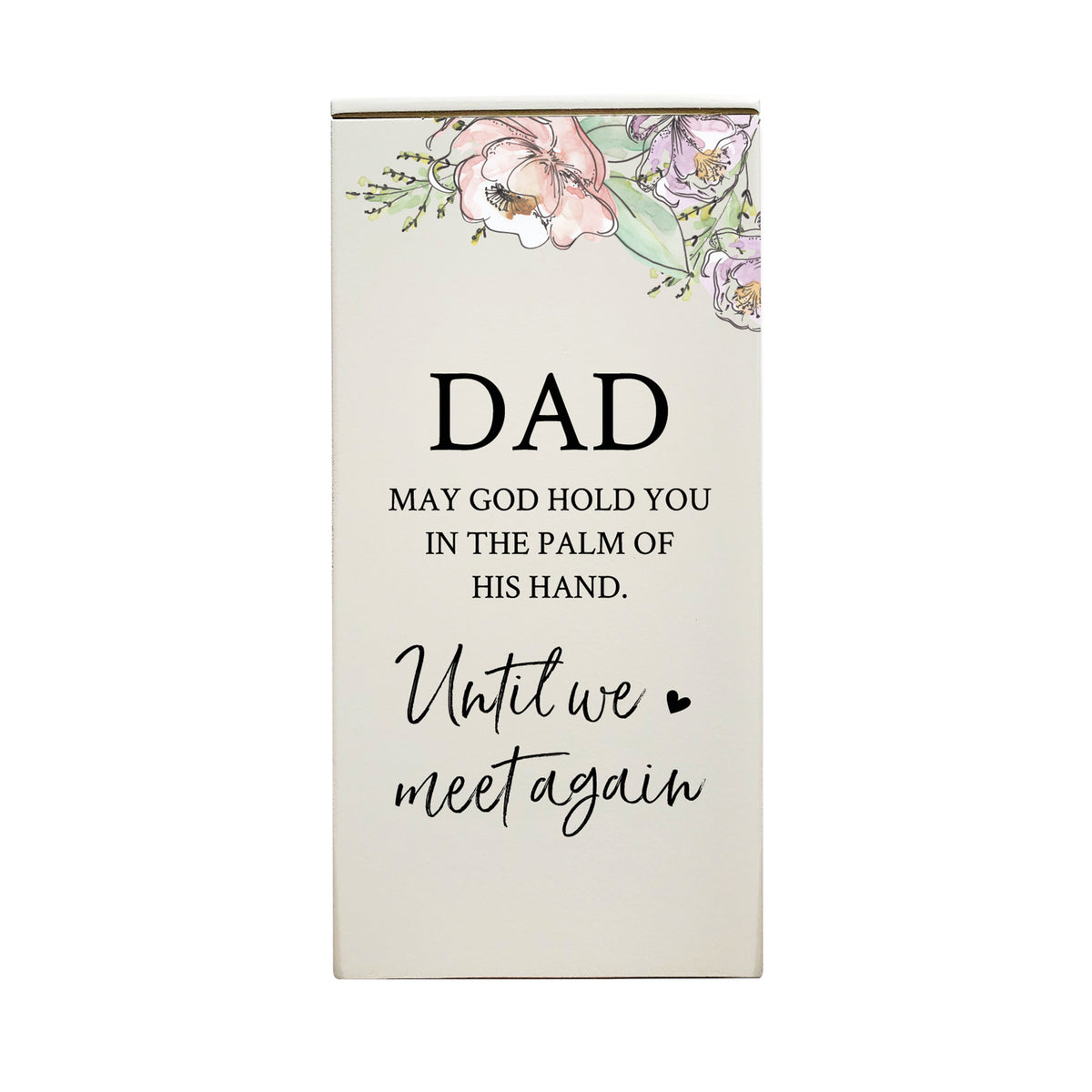 Floral Keepsake Box Urn for Human Ashes