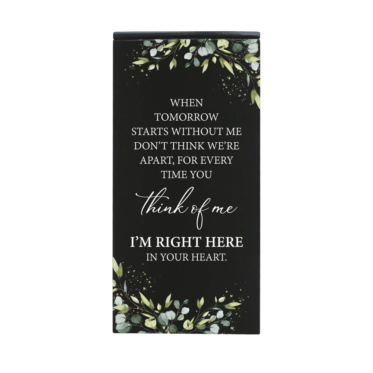 Memorial Cremation Urn Box Gift for loss of loved ones