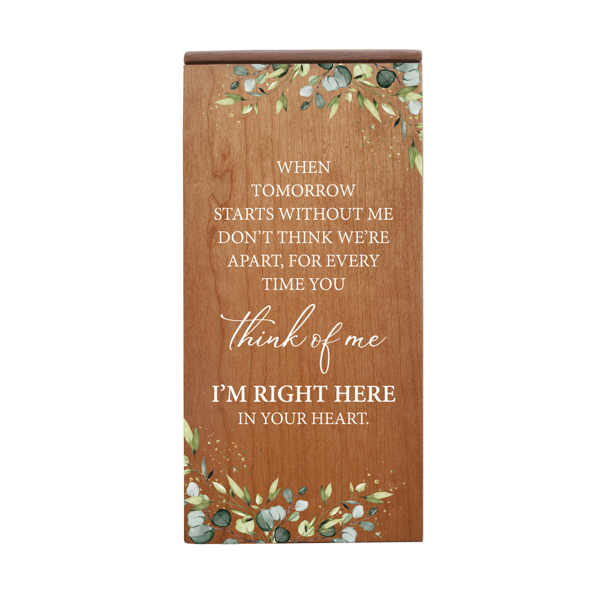 Memorial Cremation Urn Box Gift for loss of loved ones