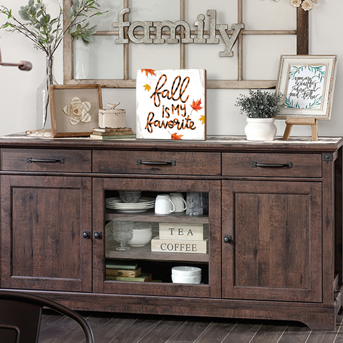 Unique fall shelf decor that captures the essence of the season, blending modern and rustic aesthetics seamlessly
