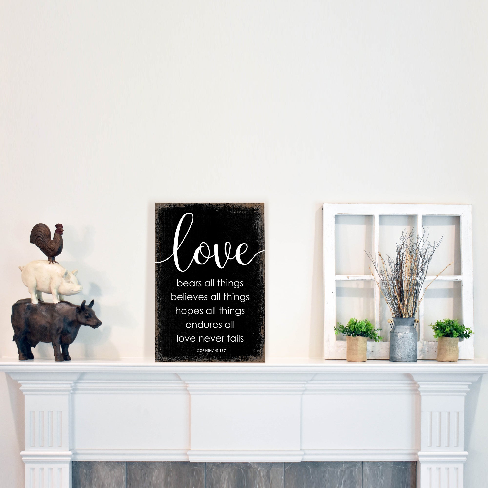 Wooden Tabletop Sign for Home Decor