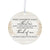 Memorial Ornament gifts for loss of loved ones