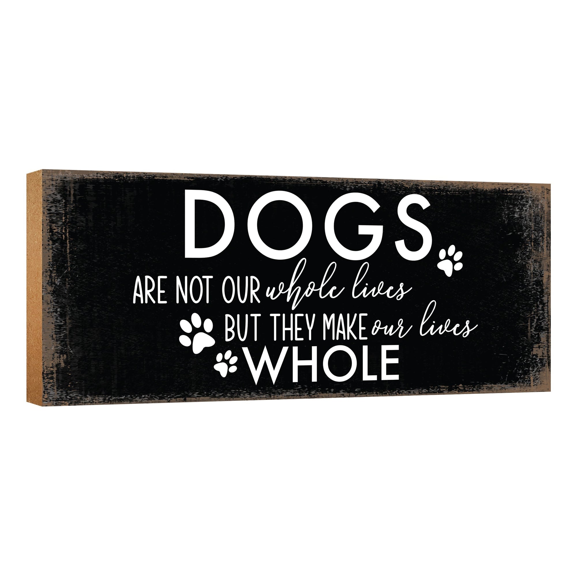 Wooden Tabletop Sign for Pet Lovers