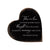 Lifesong Milestones Wooden Memorial Heart Block Sign for Loss of Loved One