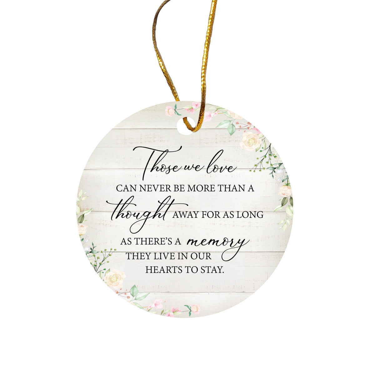 Memorial Ornament gifts for loss of loved ones