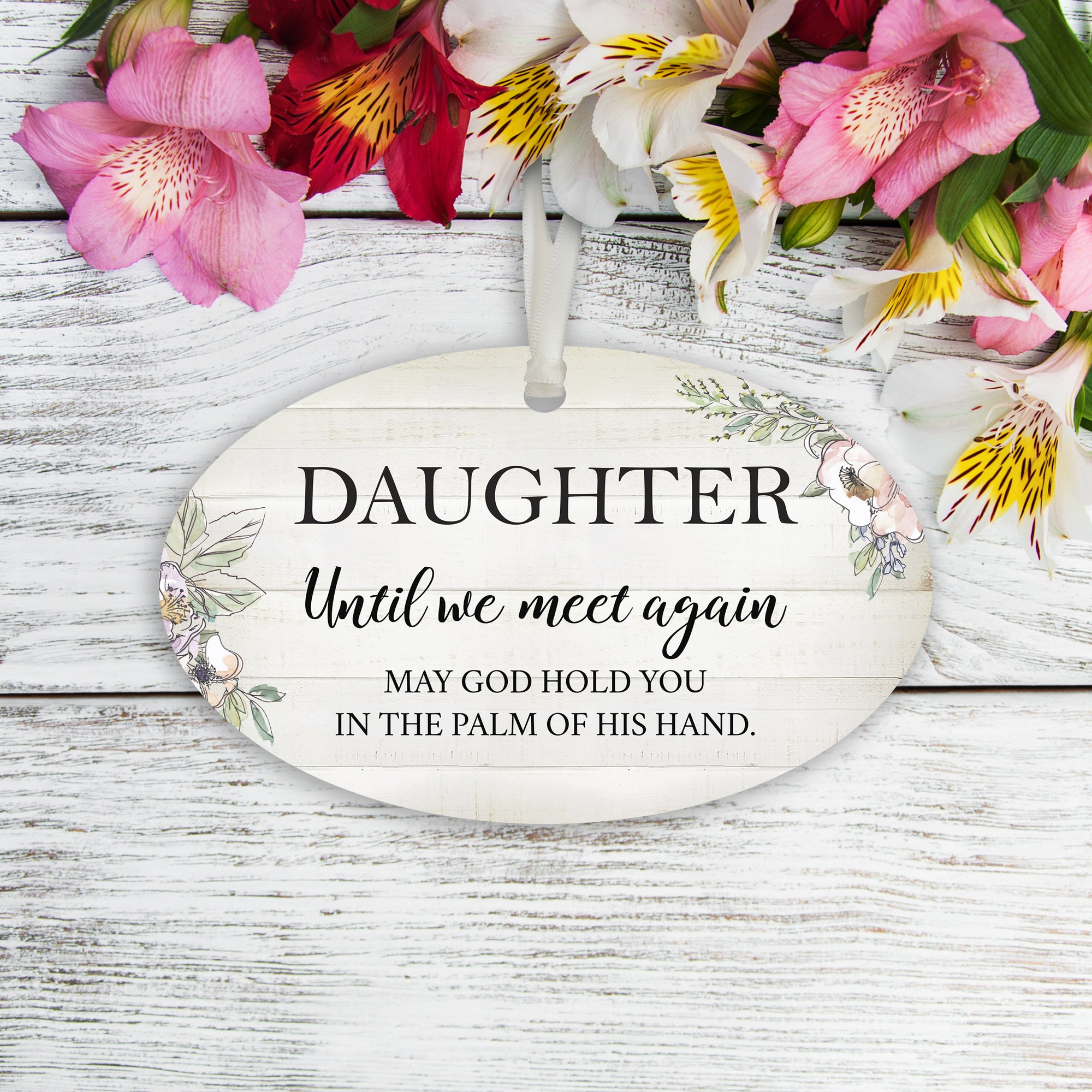 Beautiful memorial ornament with a comforting message – a cherished keepsake for those in grief
