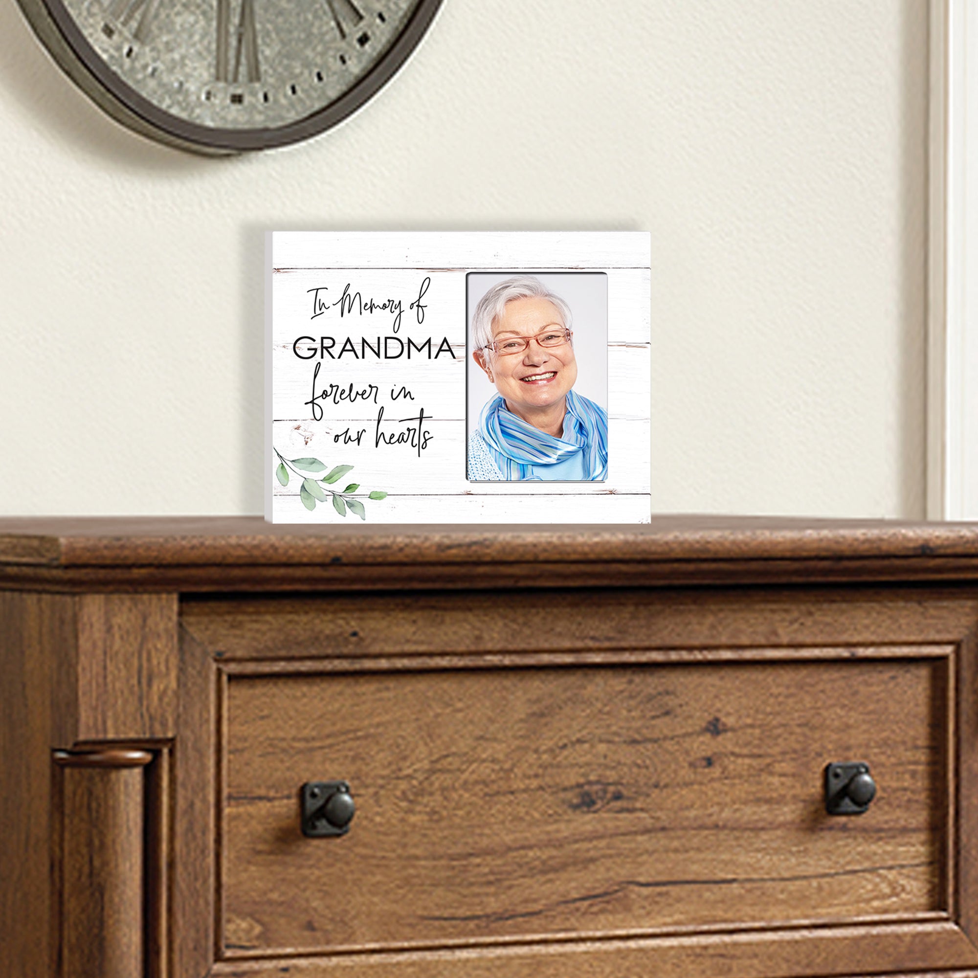 Sentimental Human Memorial Photo Frame Gift Bereavement Gift Idea - In memory of Grandma