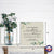 Timeless Human Memorial Shadow Box Urn With Inspirational Verse in Ivory - When Tomorrow Starts