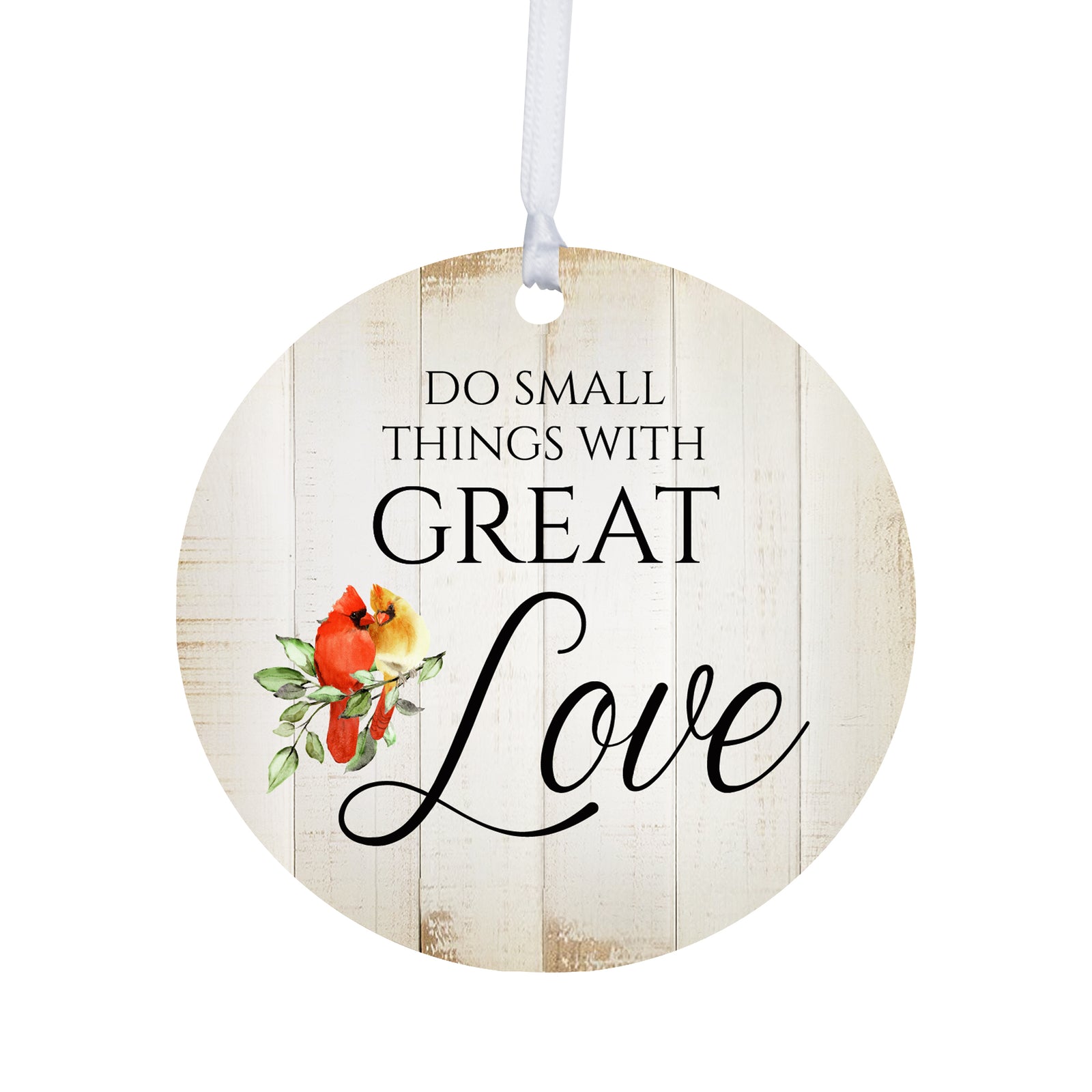 Vintage-Inspired Cardinal Ornament With Everyday Verses Gift Ideas - Do Small Things