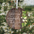 Wooden Baptism Hanging Ornament Gift For Godchild