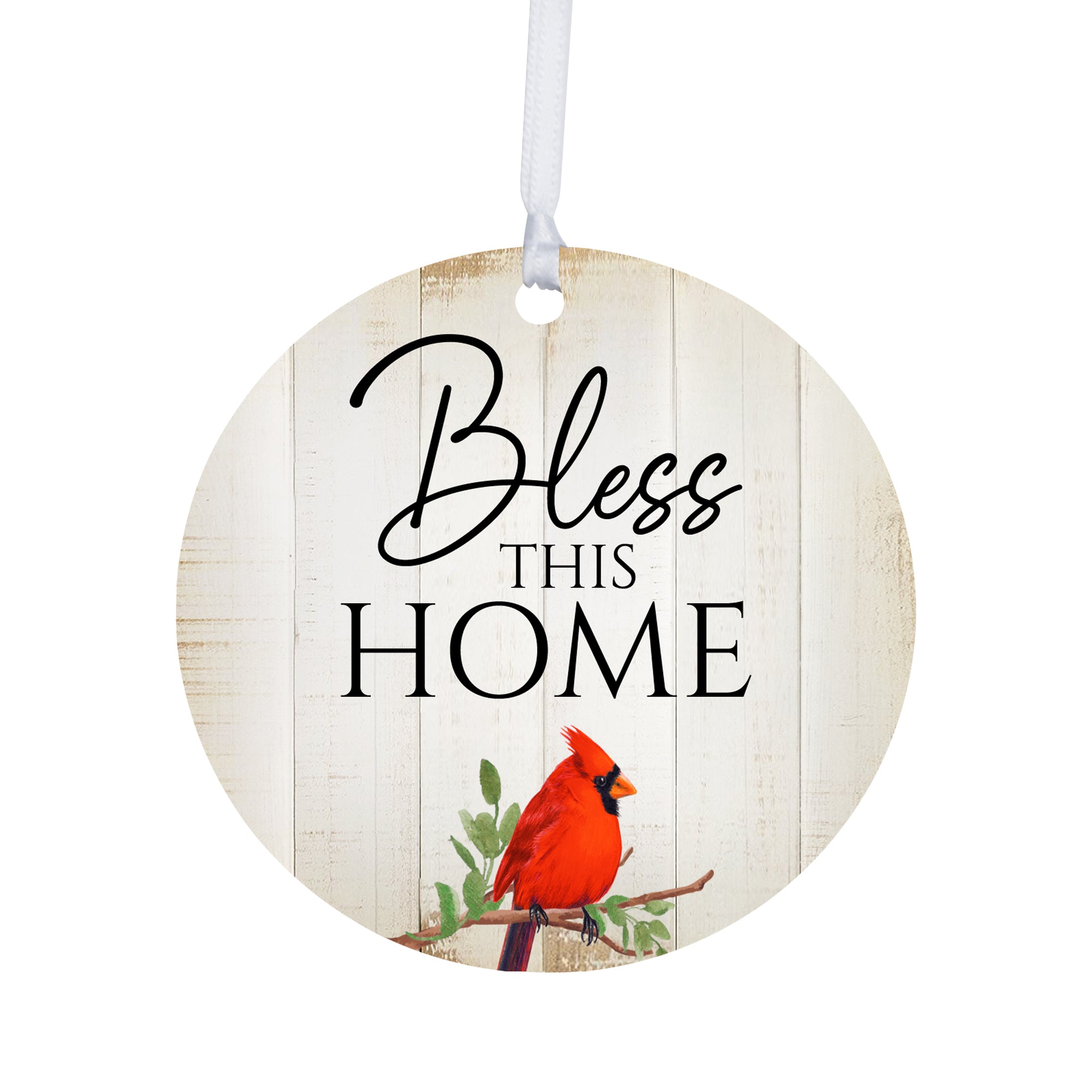 Vintage-Inspired Cardinal Ornament With Everyday Verses Gift Ideas - Bless This Home