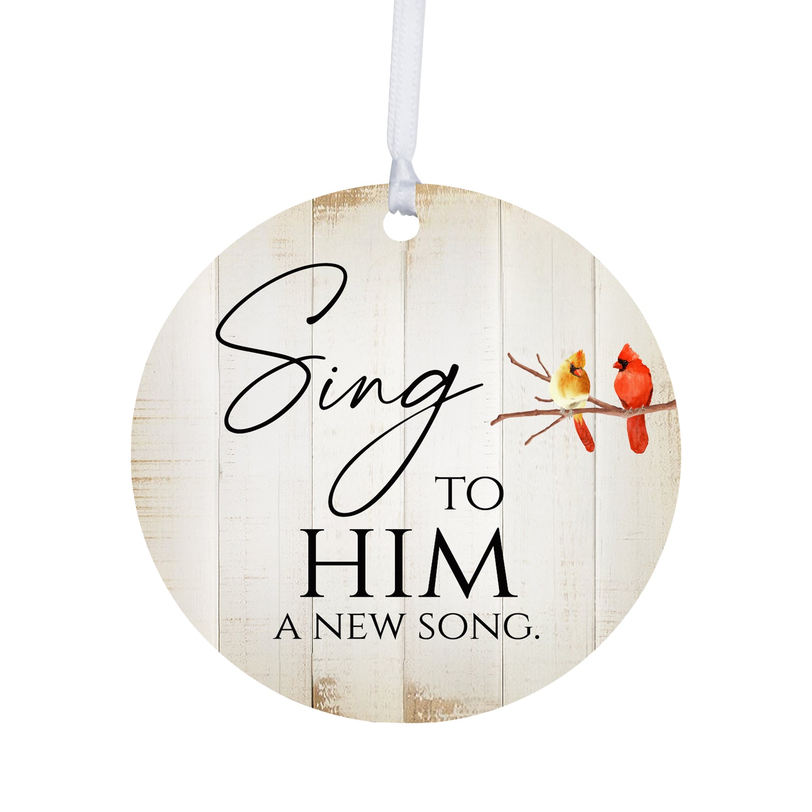 Vintage-Inspired Cardinal Ornament With Everyday Verses Gift Ideas - Sing To Him