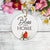 Meaningful gift idea: white ceramic cardinal ornament with verses
