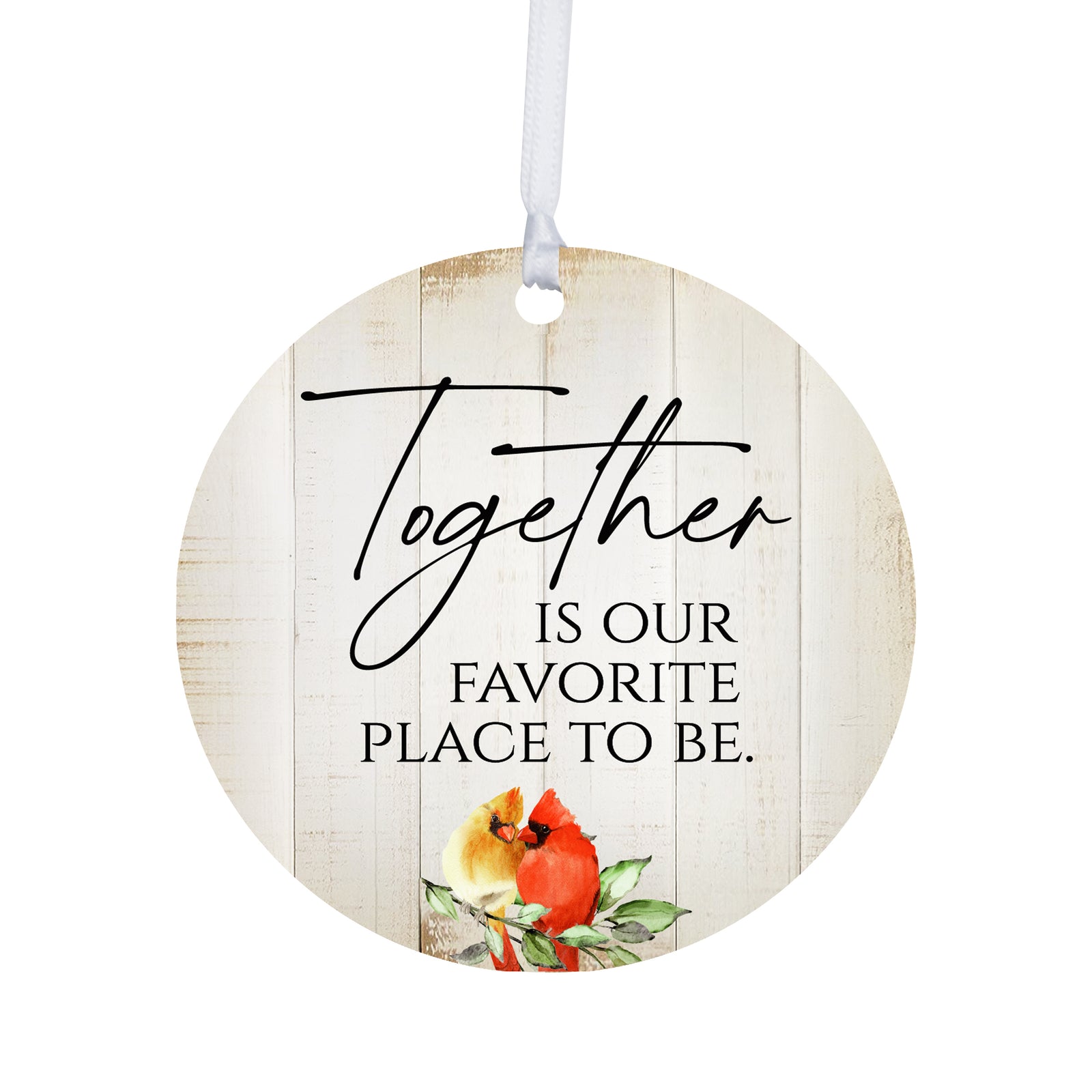 Vintage-Inspired Cardinal Ornament With Everyday Verses Gift Ideas - Together Is Our