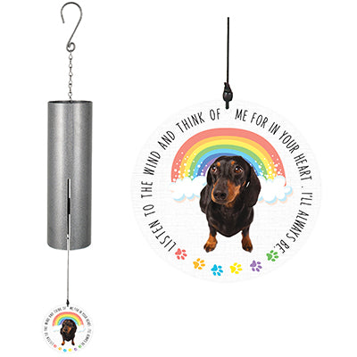 Printed Listen to the Wind Memorial Wind Chime