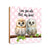 Wooden Plaque 6x6 Art Sign |Owl Collection Table and Shelf Decor Valentines Gift Ideas
