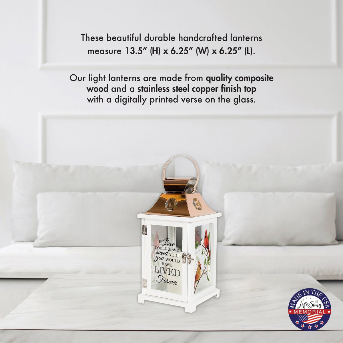 Shop LifeSong Milestones Personalized Candle Lanterns. Ideal for home decor, personalized, memorial, and sympathy gifts. Create lasting memories.