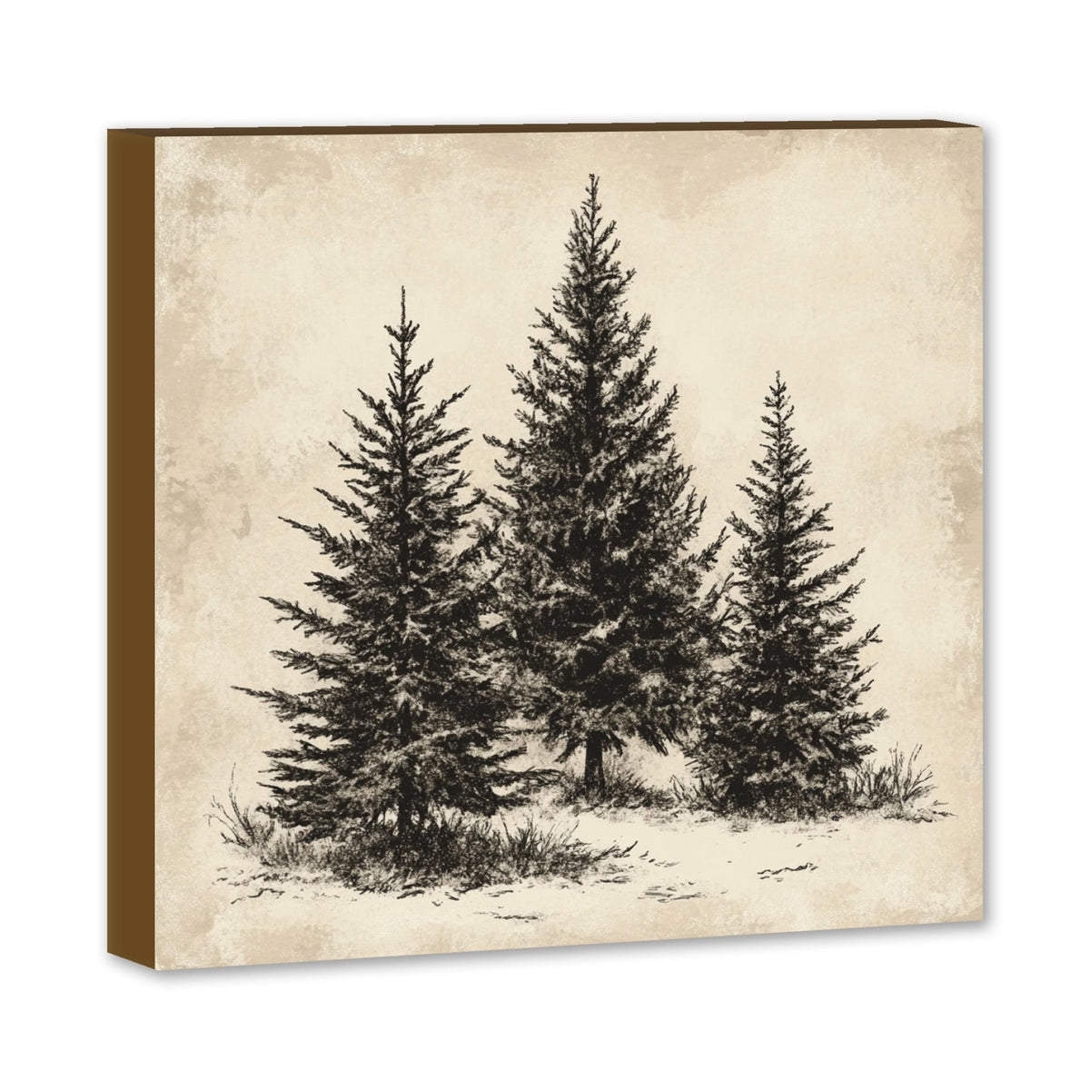 Christmas Animal Shelf Sitter 5x5 | Digitally Printed Holiday Shelf Decor - LifeSong Milestones