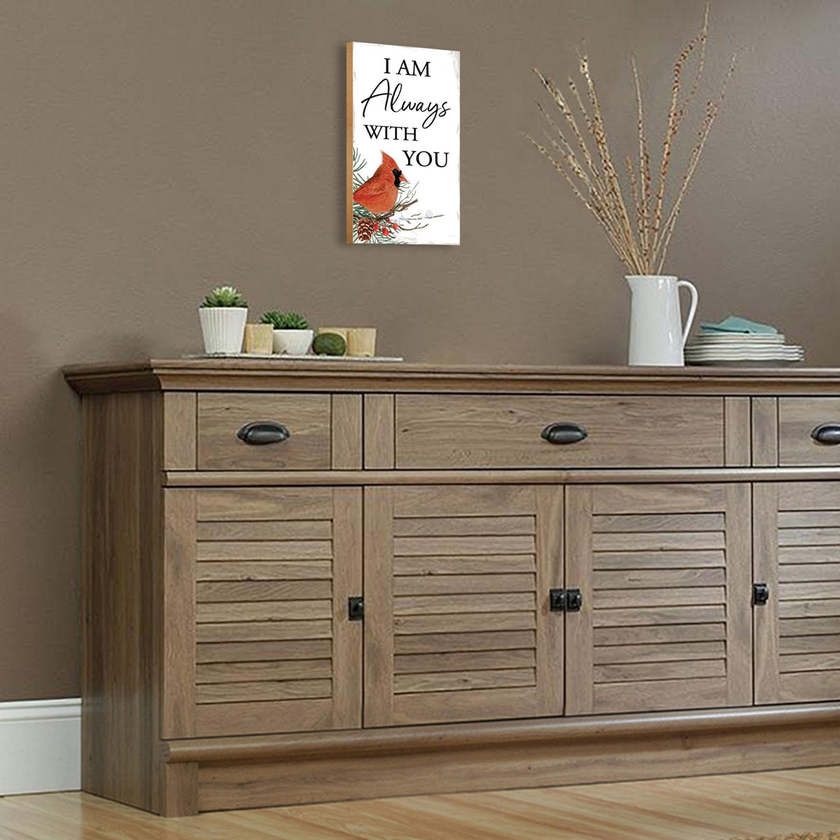 Wooden memorial plaque - a thoughtful gift for loss of a loved one.