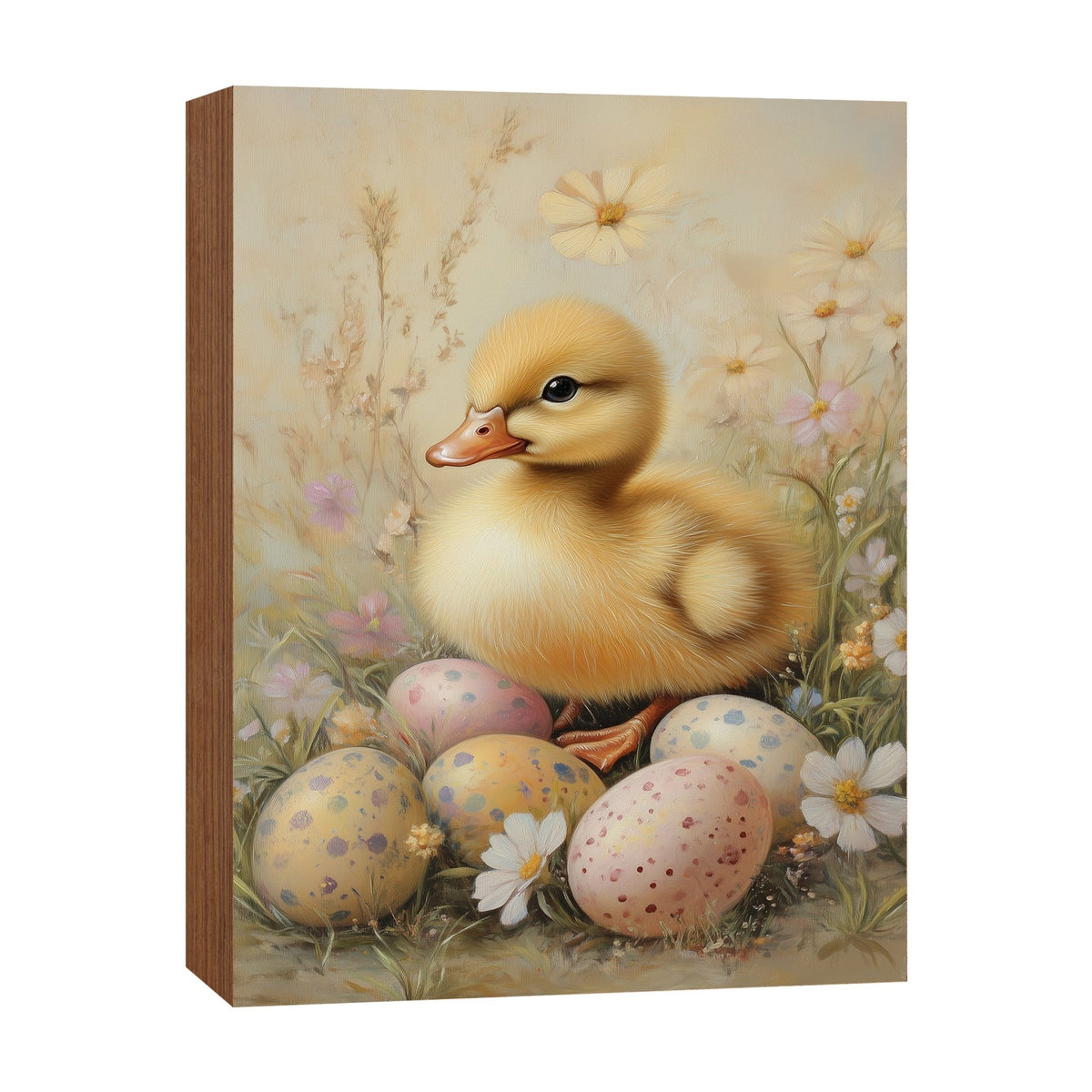 Duck Shelf Sitter for Tiered Tray — Handcrafted Birch Wood Spring Décor | 10 Designs - LifeSong Milestones