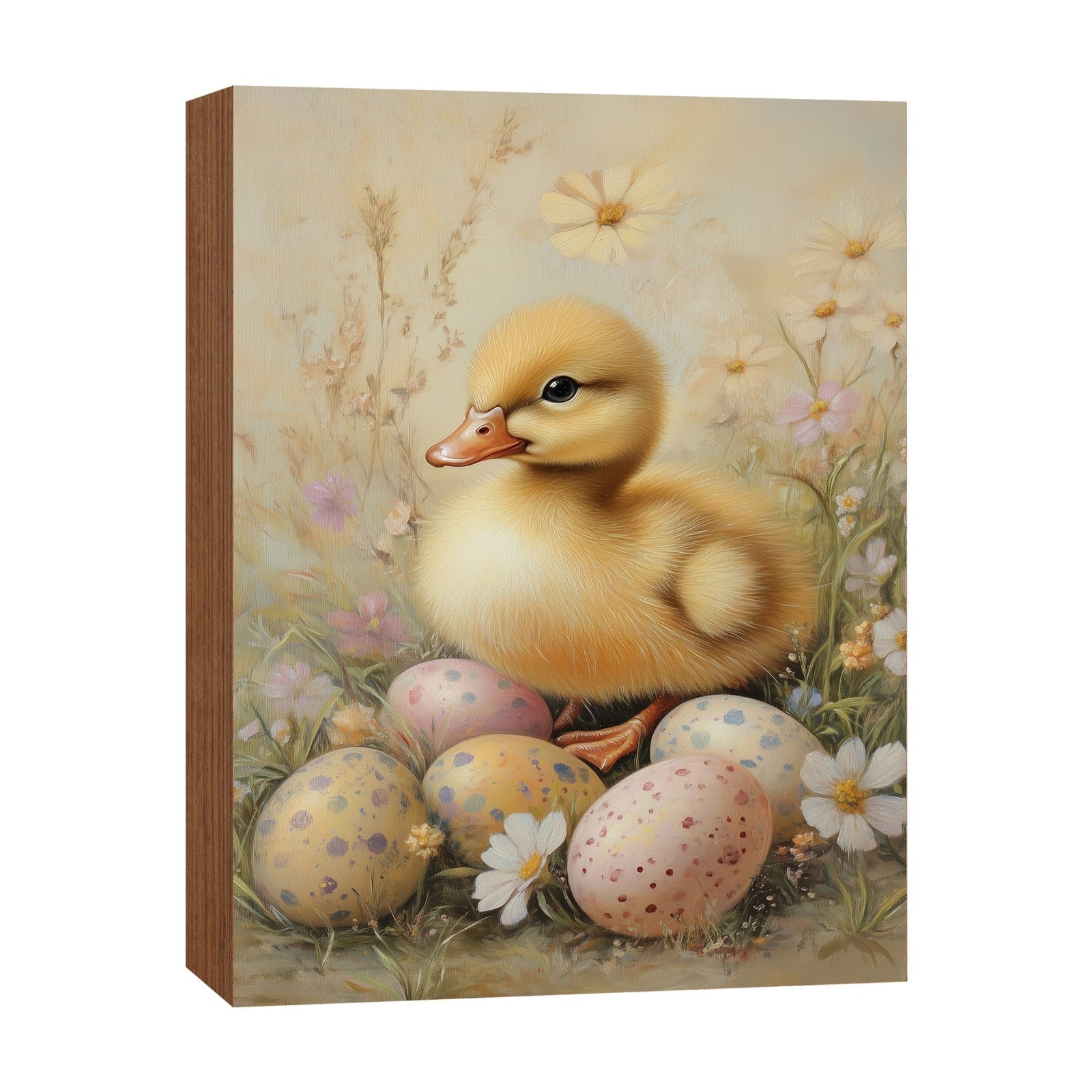 Duck Shelf Sitter for Tiered Tray — Handcrafted Birch Wood Spring Décor | 10 Designs - LifeSong Milestones