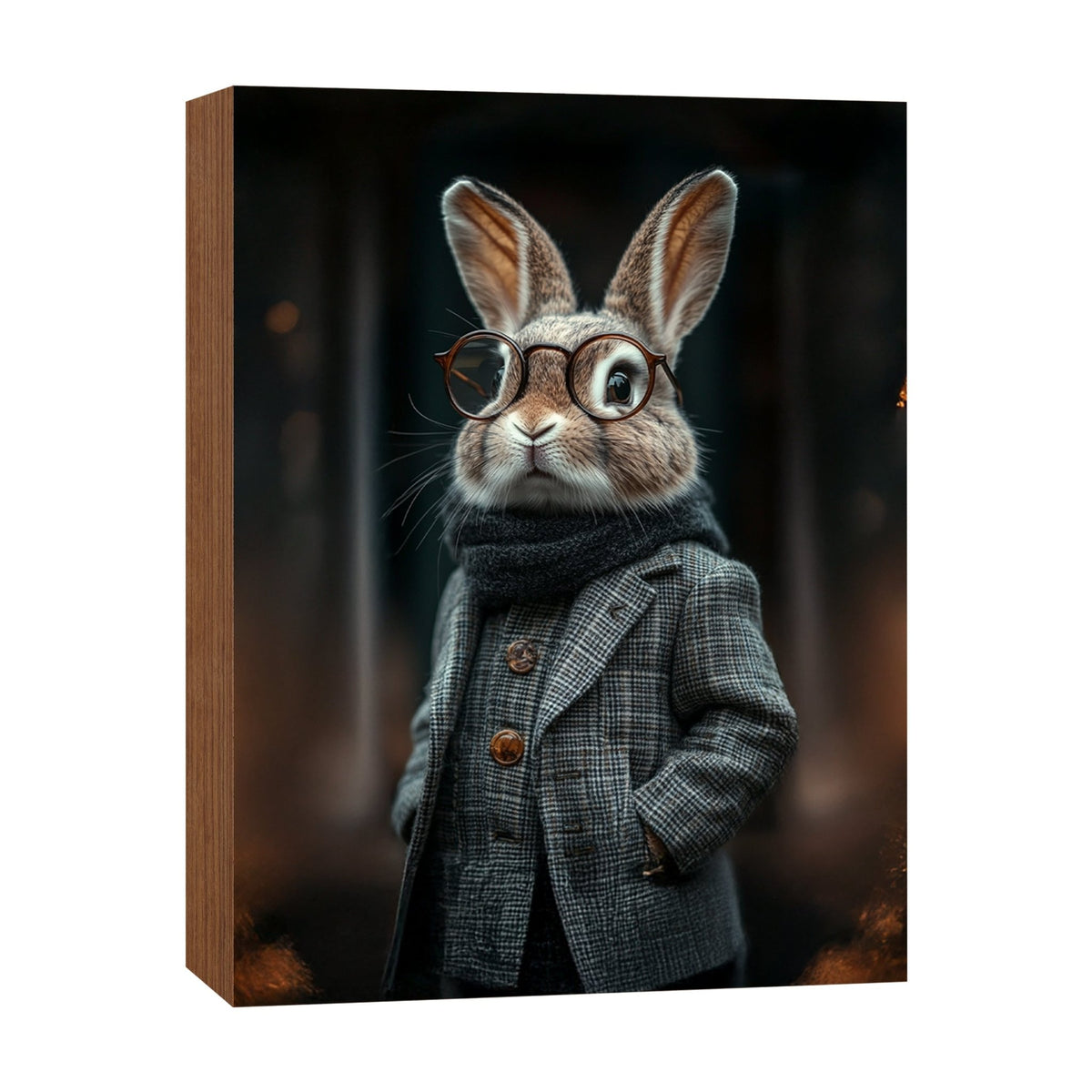 Easter Bunny Shelf Sitter 4.5x6 — Handcrafted Birch Wood Spring Shelf Décor | Bunny Lover Gift for Her - LifeSong Milestones
